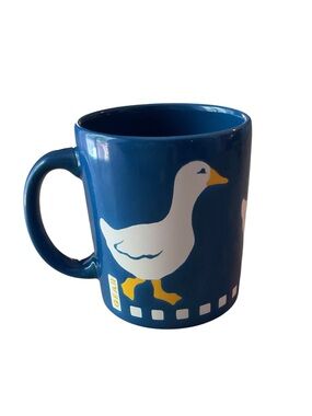 Waechtersbach Ducks Blue Mug Made In Spain country